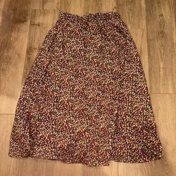 BEAMS BOY 리버티 플라워 프린트 롱 스커트