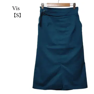 [ Vis/비스 ] 타이트 스커트 종아리 기장 벨트 포켓 S 사이즈