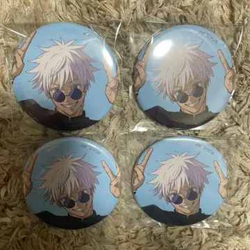 주술회전 전시회 애니메이션 회옥 편옥 고죠 사토루 캔뱃지