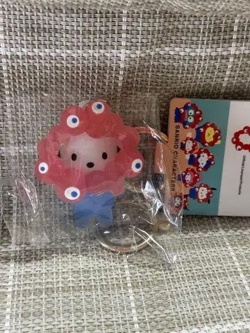 만박 미야쿠미야쿠 산리오 변신 입체 키링 클리어 컬러 포차코