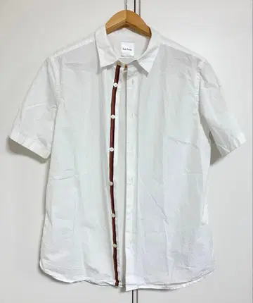 폴스미스 반팔 셔츠 L 사이즈 화이트 무료배송