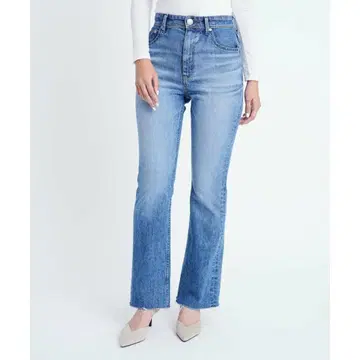 YANUK 세미 플레어 데님 팬츠 CSB 사이즈 21