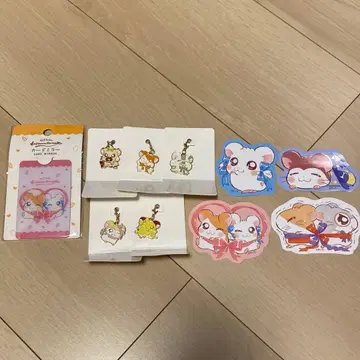 방가방가 햄토리 메탈 참 스티커 카드 거울