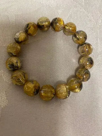 헤마타이트 인 타이틴 루틸 팔찌