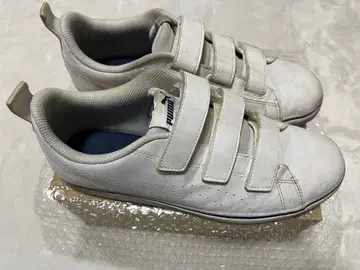 Puma 벨크로 스니커즈 화이트