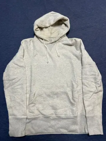 루프 휠러 후드 부착 후드티 S 사이즈 라이트 그레이