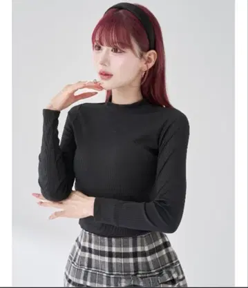 다리치 로고 베이직 리브 상의