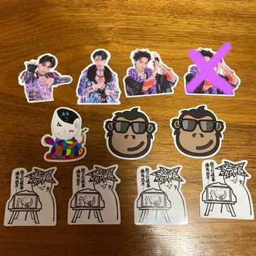 용궁성 OSHIBAI 스티커 세트