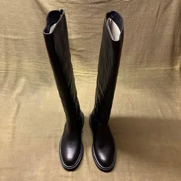 [ 미사용 새상품 ] 23cm BEAMS 머그잔 사이드 지퍼 롱 부츠