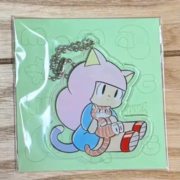 마무앙짱 아크릴 키링 아크릴 참 고양이