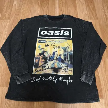 Oasis 긴팔 T셔츠