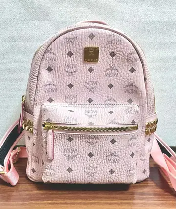 MCM 백팩 파우더 핑크