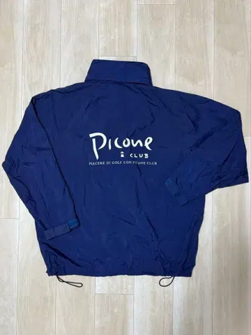 PICONE Club 후드 부착 윈드 브레이커 우비 네이비 4