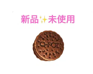 [ 새상품 미사용 ] Q-pot. 비스킷 참 핑크