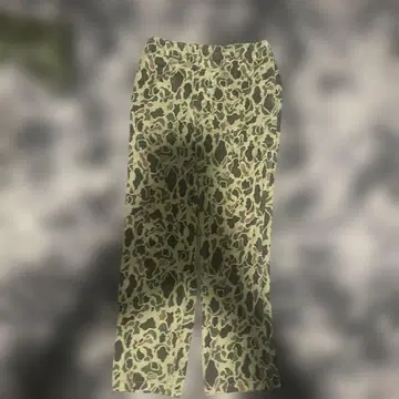 70s 한국군 덕헌터 카모 유틸리티 팬츠