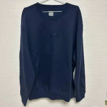 GAP 네이비 로고 자수 트레이닝복