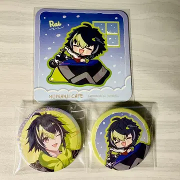 이하 라이 스이파라 캔뱃지 & 코스터 3종 세트