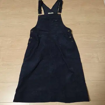 BEAMS 네이비 코듀로이 살로펫