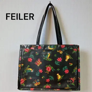 페이러 하이디 토트백 블랙 PVC 소재