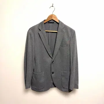 유니클로 컴포트 자켓 2b 그레이 M 슬림핏