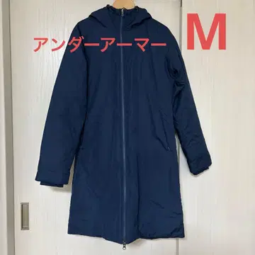 컨디션 최상 UNDERAR MOUR 언더아머 벤치 코트 롱 다운