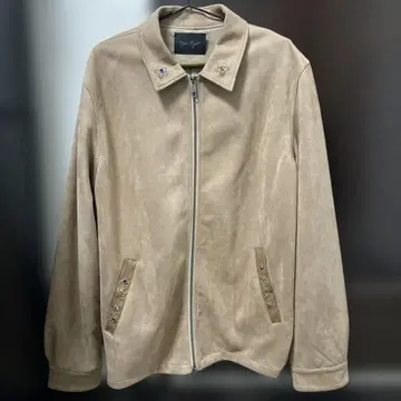 나인 에이트 베이지 집업 자켓
