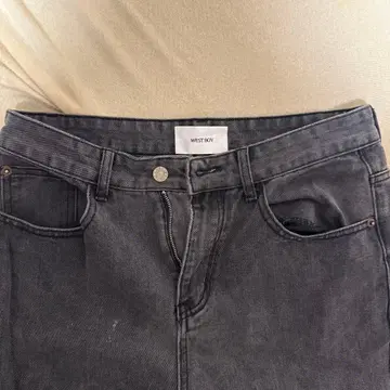 WEST BOY 스트레이트 데님 팬츠 2종 세트