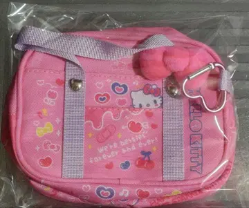 산리오 산리오학원 반짝임부 스쿨백풍 미니 파우치 헬로키티