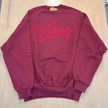 Keboz 버건디 맨투맨 XL