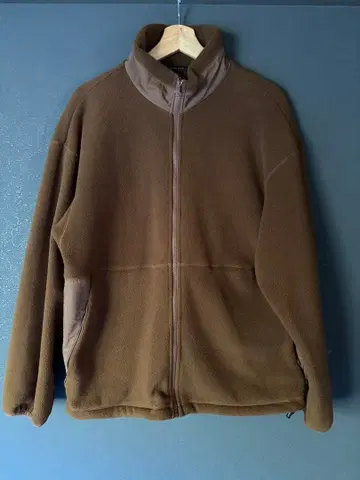 niko and 브라운 플리스 자켓 풀 집업 브라운