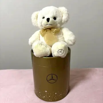 미사용 새상품 벤츠 화이트 테디베어 (가격 인하)