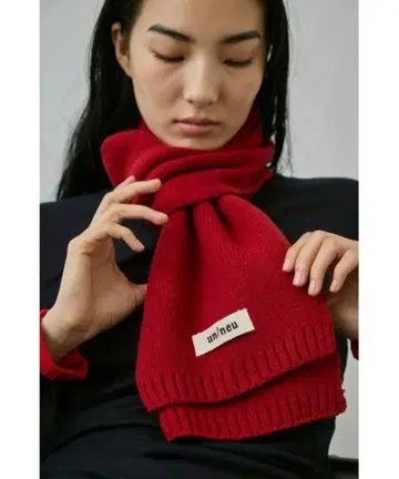 un/neu 앙누이 심플 울 컬러 머플러 / 컴팩트 머플러