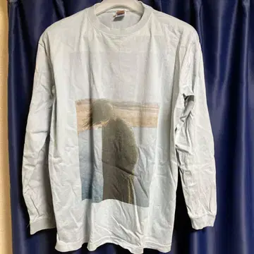 카네코 아야노 라이트 블루 롱T XL 사이즈