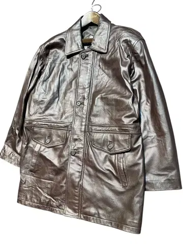 컨디션 최상! Wind Armor (윈드 아머) 램 가죽 카 코트 자켓