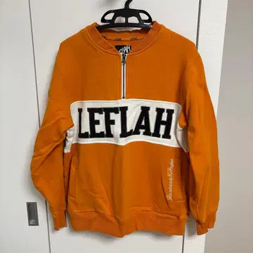 LEFLAH 오렌지 M 트레이닝복