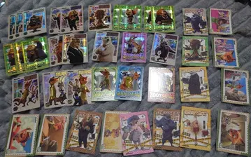 주토피아 카드 묶음 판매