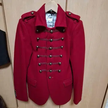 JURY BLACK 주리블랙 나폴레옹 자켓 1 사이즈 레드