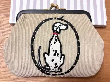 미사용 룰루 기네스 달마시안 파우치 가마구치