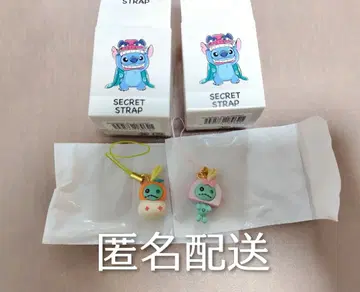 디즈니 스티치 시크릿 스트랩 스크램프 경단 어묵