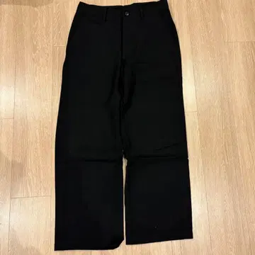 EDIFICE 에디피스 울 트라우저 M 블랙