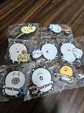 나가노 마켓 러버 키링 치이카와 8종 세트