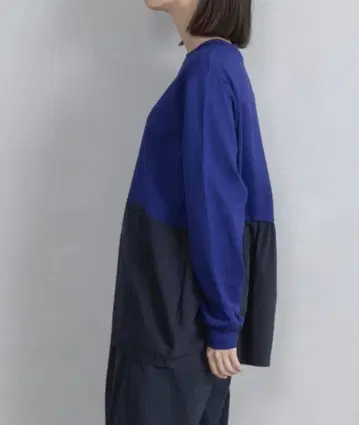 MARECHAL TERRE 코쿤 풀오버 파랑 블랙