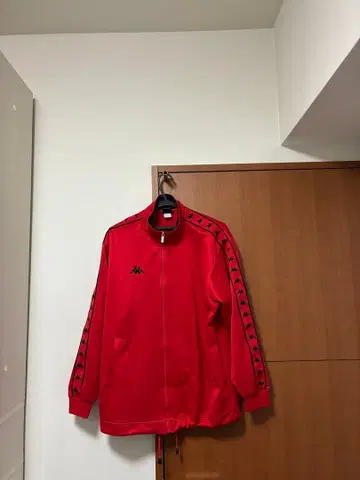 Kappa 트랙 자켓 레드