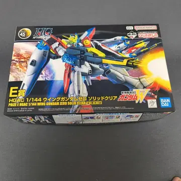 제일복권 건담 프라모델 E상 HGAC 윙건담 제로 솔리드 클리어