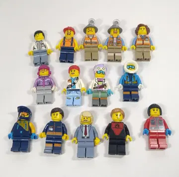 레고 미니 피규어 정품 부품 시티 수트 공사장 외 묶음 판매