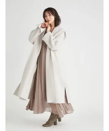 프레이 아이디 만테코 후드 리버서블 코트 IVR