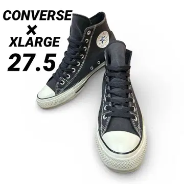 레어 CONVERSE x XLARGE 올스타 HI 별주 블랙 27.5