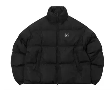MUCENT 다운 자켓 블랙 M