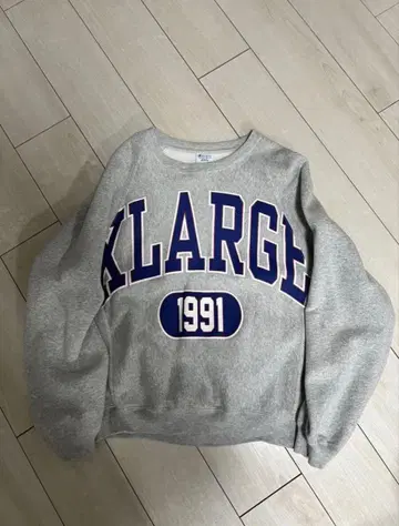 XLARGE 챔피온 콜라보 맨투맨