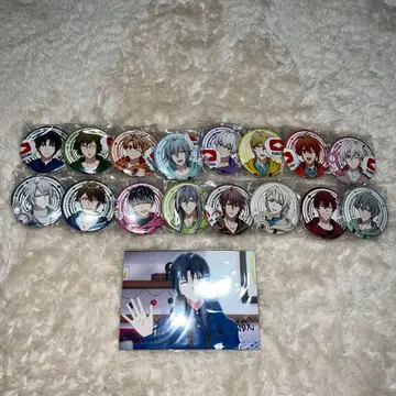 RabbiTube 유료 특전 캔뱃지 & 브로마이드 세트